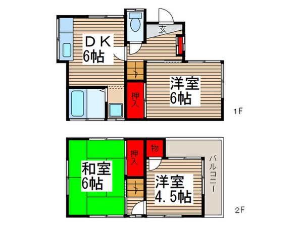 清水様邸の物件間取画像